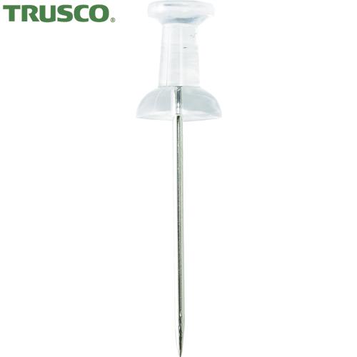 トラスコ TRUSCO ロングダルマピン 透明 50本入 (1Pk) 品番：T-LDGB50-TM
