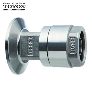 トヨックス TC3-SS19-R3/4 ホース継手 ステンレス製 トヨコネクタ… TC3-SS19-R3/4 漏れ抜け防止ホース継手 袋ナット式 ステンレス製