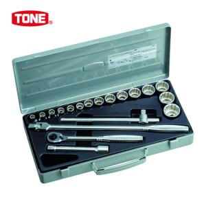 TONE トネ ソケットレンチセット ISO（差込角12.7mm）25点セット 160M