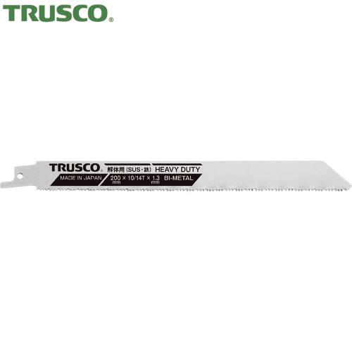 TRUSCO(トラスコ) バイメタルセーバーソーブレード(厚刃タイプ) 250幅X1.3mm厚 10...