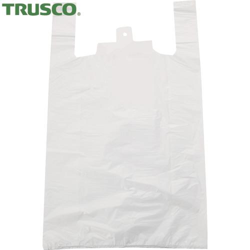 TRUSCO(トラスコ) レジ袋 60/50号 580X490(345)mm 乳白 100枚入(1袋...