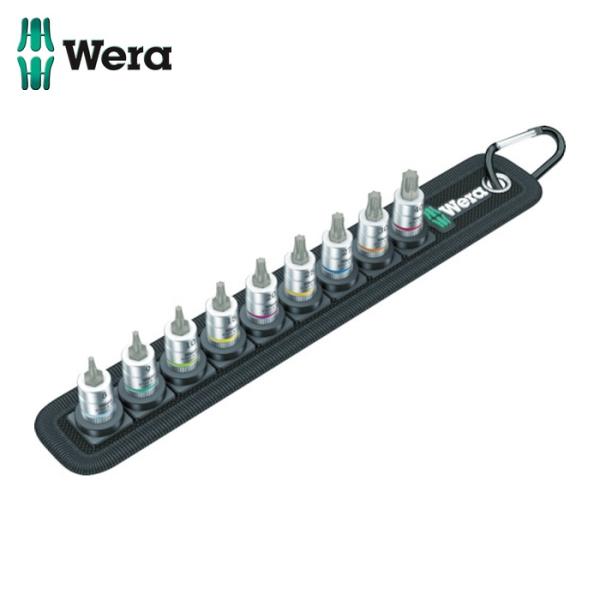 Wera ヴェラ 3882 BELT 3 8767A TX HF ベルトソケットセット 1/4 (1...