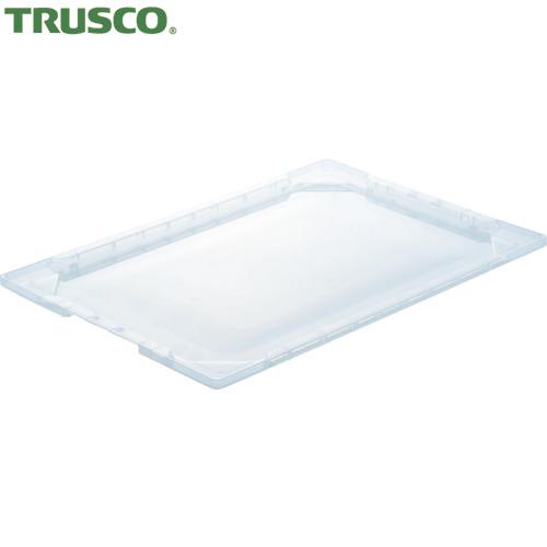 トラスコ TRUSCO 薄型折りたたみコンテナスケルコン TSK−O50、40、30兼用フタ 透明 ...