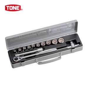 TONE（トネ） ソケットレンチセット 6角タイプ 差込角6.35mm 25点