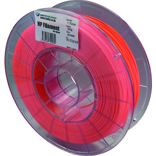ホッティーポリマー HPF-OR500 HPフィラメント《スーパーフレキシブルタイプ》オレンジ (1...