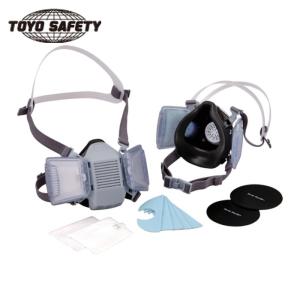 TOYO SAFETY（トーヨーセフティー） 防じんマスク 伝声器付取替え式