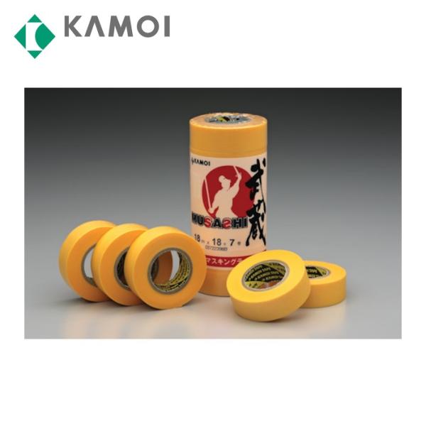 カモ井 mt 和紙マスキングテープ 武蔵 12mm幅 10巻入 (1Pk) MUSASHIJAN-1...