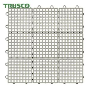 トラスコ TRUSCO 抗菌・防炎ジョイントスノコ グレー (1枚) TJSD30-GY｜工具ランドヤフーショップ