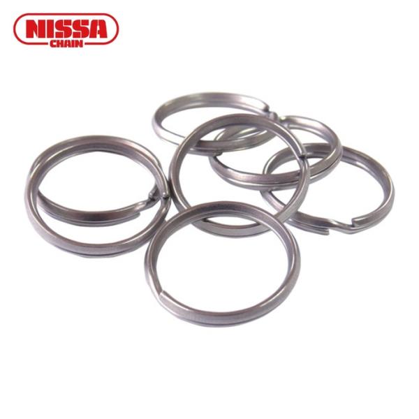 ニッサチェイン ステンレスキーリング 20mm（15個入） (1Pk) P-858