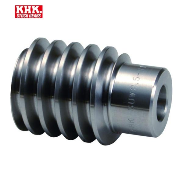 KHK 小原歯車 SUW0.8-R1 ステンレスウォーム SUW0.8-R1 並歯 (1個)