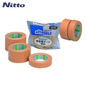 日東電工ベースマテリアル 布粘着テープ No.750 50mm×25m (1巻) 750-50