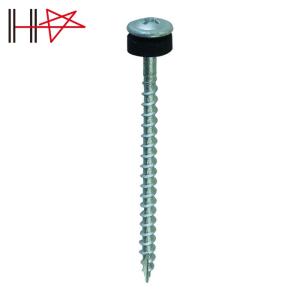 ダイドーハント 瓦用SUS410 パワービス 3.8×65(シルバー)オレフィンP付(100本) (1箱) 00045361