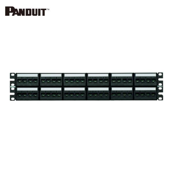 パンドウイット PANDUIT CPPKL6G48WBL カテゴリ6モジュラーパッチパネルキット 4...