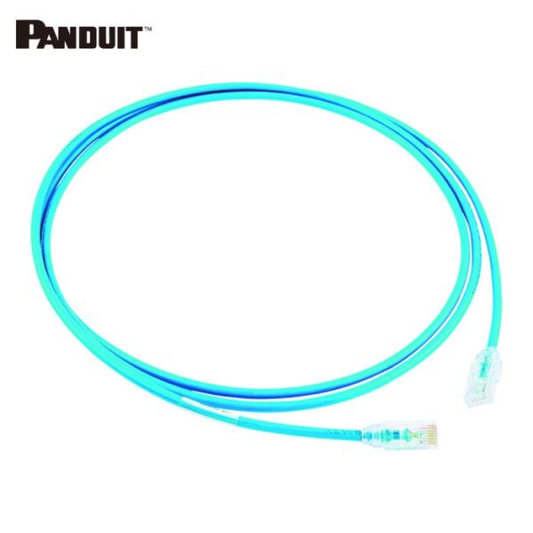 パンドウイット PANDUIT UTP28X0.5MBU カテゴリ6A細径パッチコード 0.5m 青...
