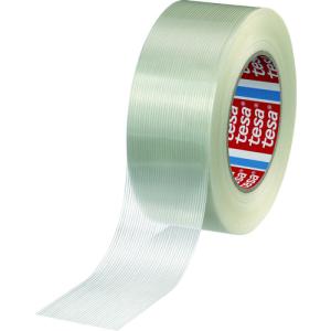 テサテープ(tesa) フィラメントテープ 白 19mmx50m (1巻) 品番：53315-19-50｜kouguland