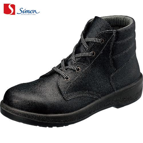 シモン 安全靴 編上靴 7522黒 25.5cm (1足) 品番：7522N-25.5