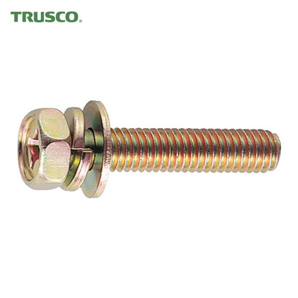 トラスコ TRUSCO 十字穴付アプセット組込 P=3 クロメート M5×15 80本入 /(+)ア...