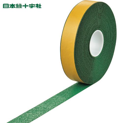 緑十字 高耐久ラインテープ(反射+滑り止めタイプ) 緑 SVH-50G 50mm幅X20m 両端テー...