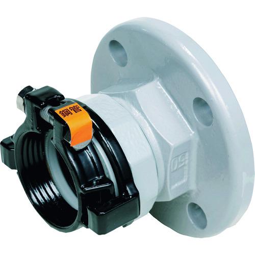 川西水道機器 SKカワニシ 鋼管用継手 SKXフランジ付ソケット（10KF）50 (1個) 品番：S...