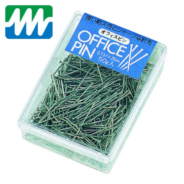 ミツヤ mitsuya オフィスピン 50g M15121 (1Pk) OP-50