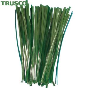 TRUSCO(トラスコ) 園芸用ビニールタイ 幅4mm×長さ100mm 緑 100本入 (1袋) GVT100-100｜kouguland