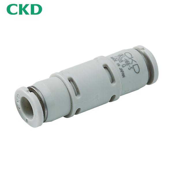 CKD ワンタッチ継手付急速排気弁QELシリーズΦ6 大気開放タイプ (1個) 品番：QEL-H66...