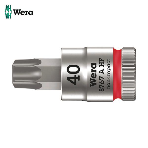Wera 8767A HFビットソケット TX40x28mm (1個) 品番：003371