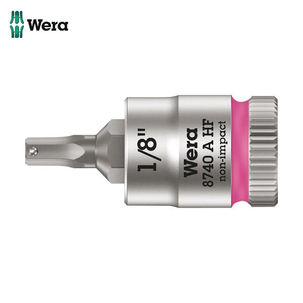 Wera 8740A HFソケット Hex-Plus SW1/8 (1個) 品番：003383