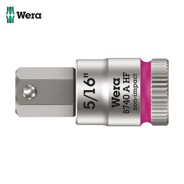 Wera 8740A HFソケット Hex-Plus SW5/16 (1個) 品番：003389