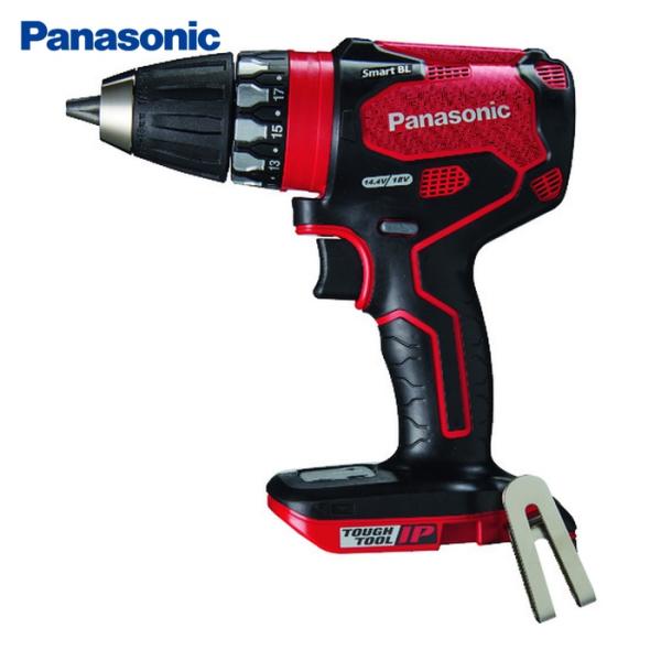 Panasonic パナソニック デュアル 充電式ドリルドライバー 本体のみ 赤 (1台) 品番：E...