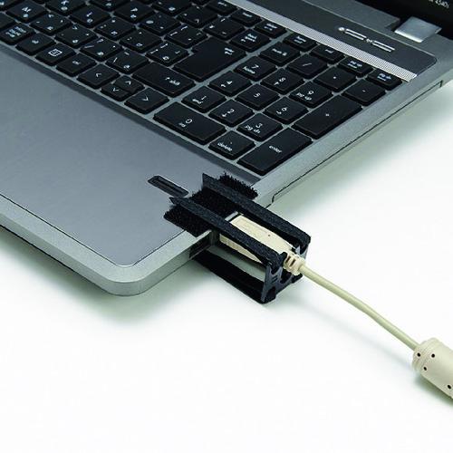 SANWA USBホールドロック(USBプラグ対応) (1個) 品番：CA-NB005