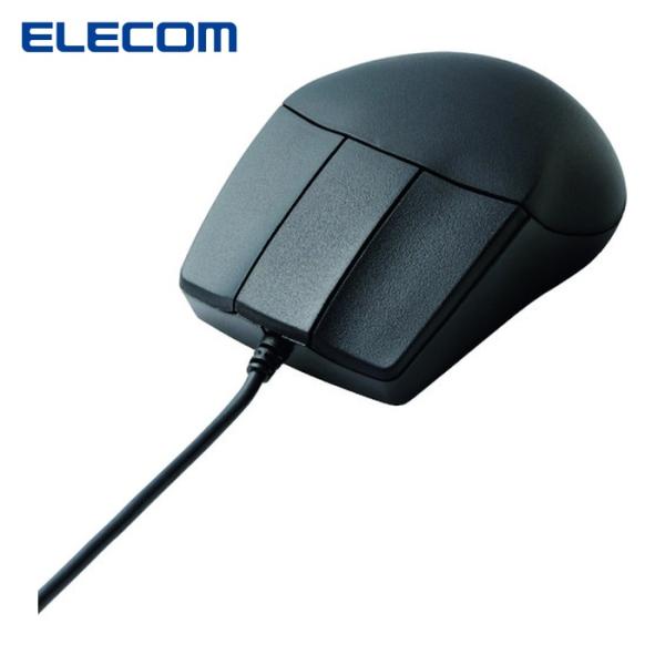 エレコム ELECOM M-CAD01UBBK 3DCAD用有線3ボタンマウス (1個)