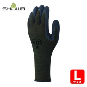 ショーワグローブ 作業手袋 護（MAMORI）01グリップ Lサイズ (1双) 品番：MAMORI01-L