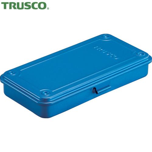 TRUSCO(トラスコ) トランク型工具箱 203X109X35 ブルー (1個) T-19