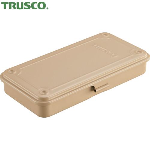 TRUSCO(トラスコ) トランク型工具箱 203X109X35 ライトサンド (1個) T-19L...