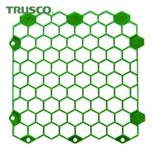 トラスコ TRUSCO 抗菌・防炎ジョイントスノコ 土足用 グリーン (1枚) TJDDS15-GN