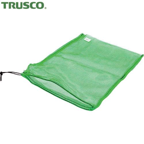 TRUSCO(トラスコ) メッシュ袋 小 1枚入 39X55cm 目合4mm 緑 (1枚) MH-S...