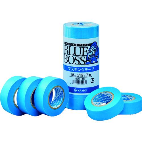 カモ井 マスキングテープ塗装用 幅20mm×長さ18m ブルー (1Pk) 品番：BLUEBOSSJ...