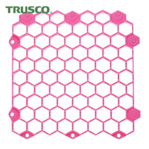 トラスコ TRUSCO 抗菌・防炎ジョイントスノコ 土足用 ピンク (1枚) TJDDS15-P