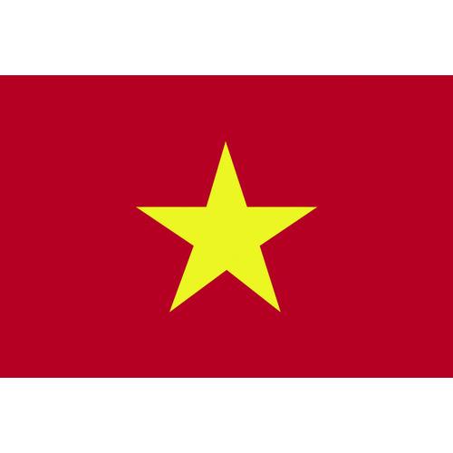 東京製旗 卓上旗(16×24cm)ベトナム (1枚) 品番：406661