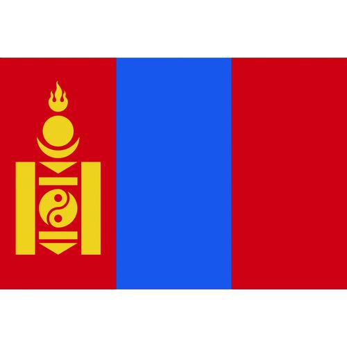 東京製旗 卓上旗(16×24cm)モンゴル (1枚) 品番：406787