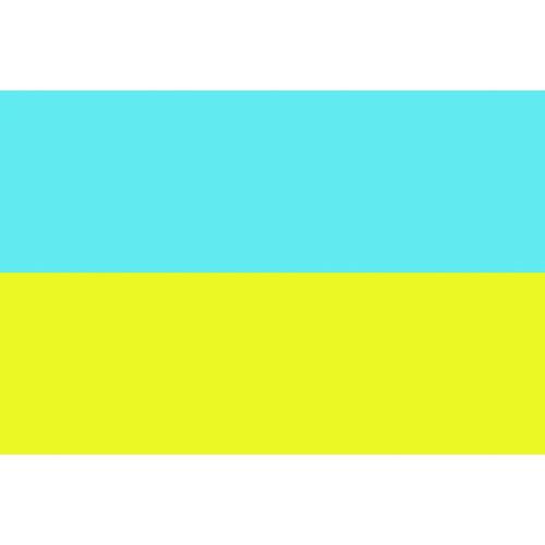 東京製旗 卓上旗(16×24cm)ウクライナ (1枚) 品番：406142
