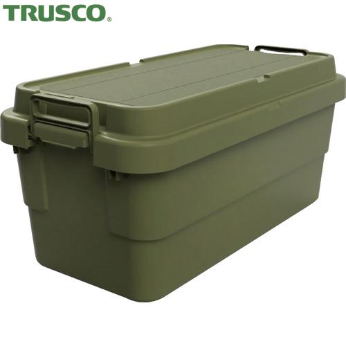 TRUSCO(トラスコ) トランクカーゴ フラット天板仕様 70L ОD色 (1台) ODCF-70