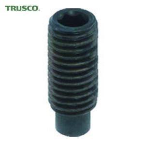 六角穴付止めねじ TRUSCO トラスコ中山 六角穴付止めネジ 棒先 スチール M8x20 16本入 [Y102-0820] Y1020820  販売単位：1