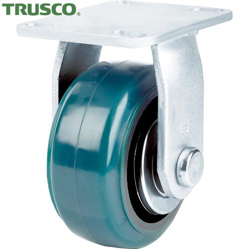 TRUSCO(トラスコ) 超重高荷重用キャスター 固定 200MM 耐湿ウレタン車輪1500KGF ...