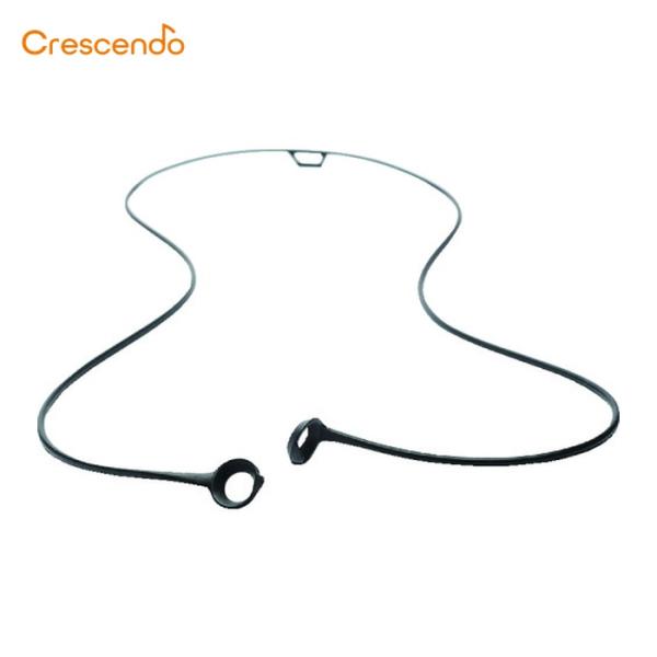 Crescendo 耳栓用 首掛けコード ブラック 650mm (1本) PR-2056