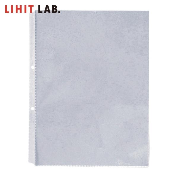 LIHIT LAB. クリヤーポケット厚口(エコノミーパック) (20枚) A4 (1組) G490...