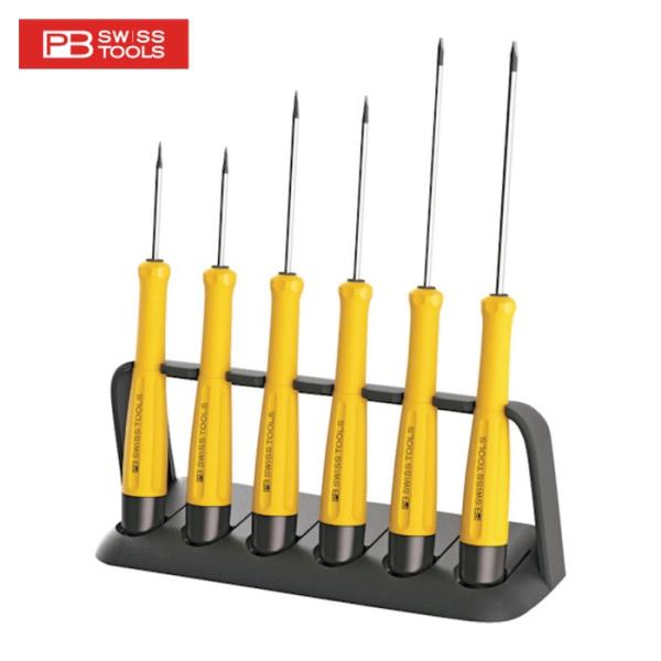 PBスイスツールズ 8643ESD スイスグリップESD精密ドライバーセット (1S)