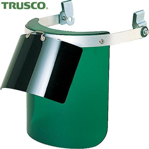 TRUSCO(トラスコ) ヘルメット取付型防災面 グリーン ダブル型 (1個) BM-HW