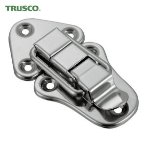 トラスコ TRUSCO パッチン錠 横ズレ防止タイプ・スチール製 (2個入) (1Pk) P-11